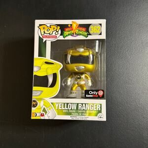 Funko Pop - Power Rangers - Yellow Ranger (Metallic) #362 - GameStop Exclusive